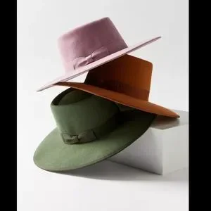 URBAN OUTFITTERS Nora Felt Boater Hat Urban Outfitters | Accessories | Urban Outfitters Nora Felt  main image 4